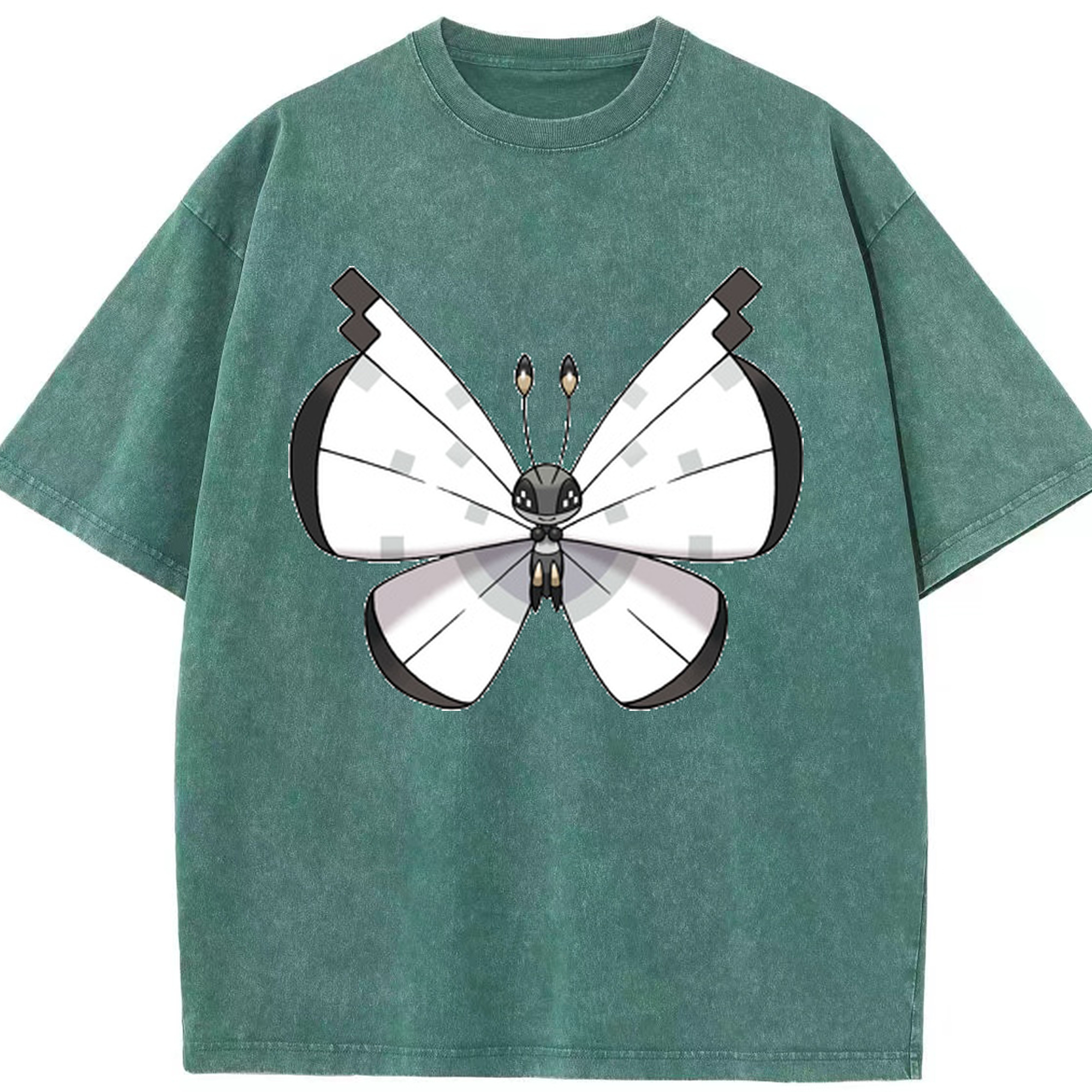 （画像用） ポケットモンスター Pokémon 綿100% ヴィンテージ風 半袖Tシャツ（フロントプリント）